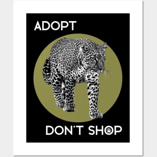 Adopt Don't Shop! - Rescue Pets! jaguar parody Posters and Art